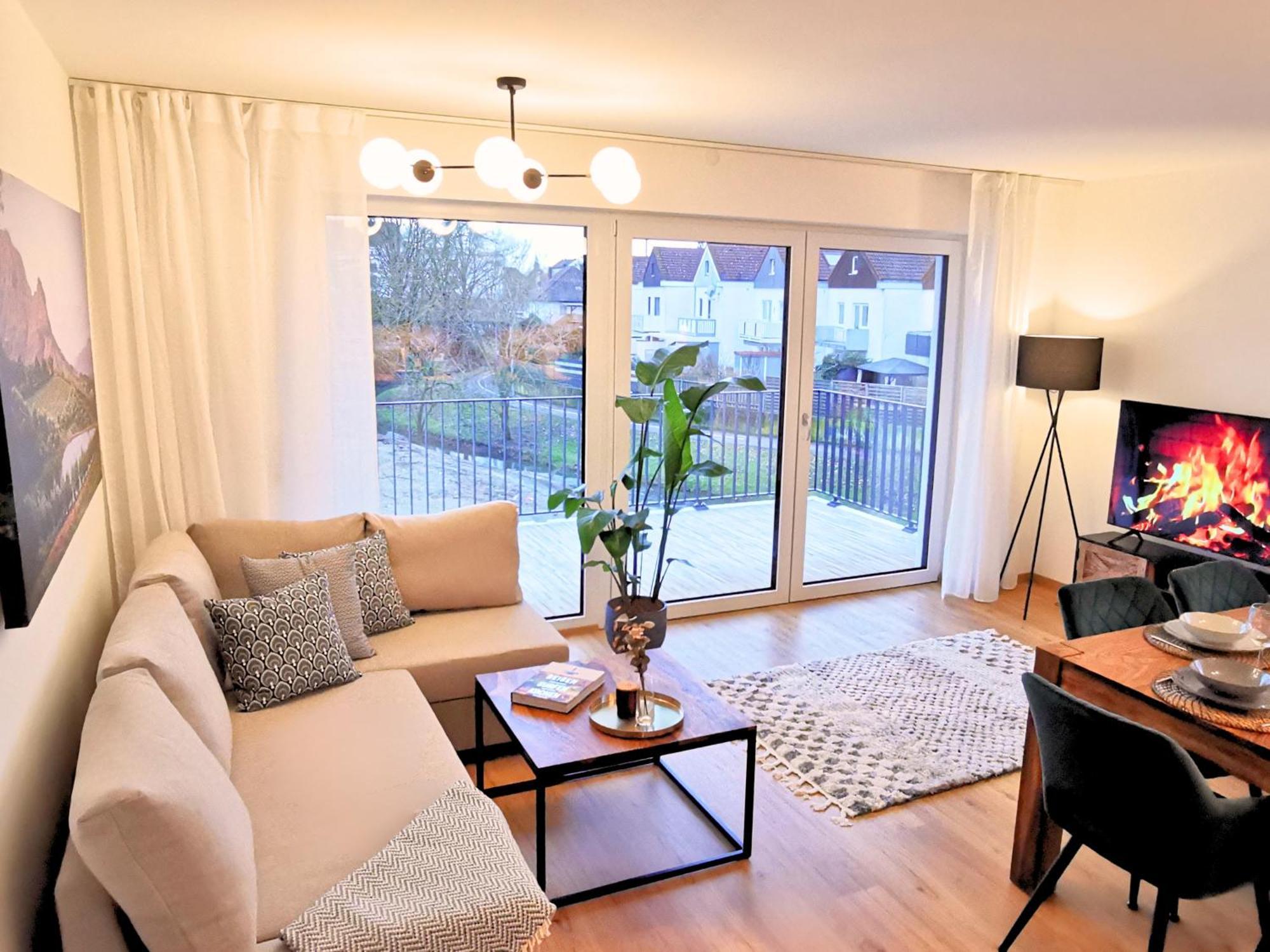 Fynbos Penthouse Deluxe, Balkon, Parkplatz Leilighet Straubing Eksteriør bilde