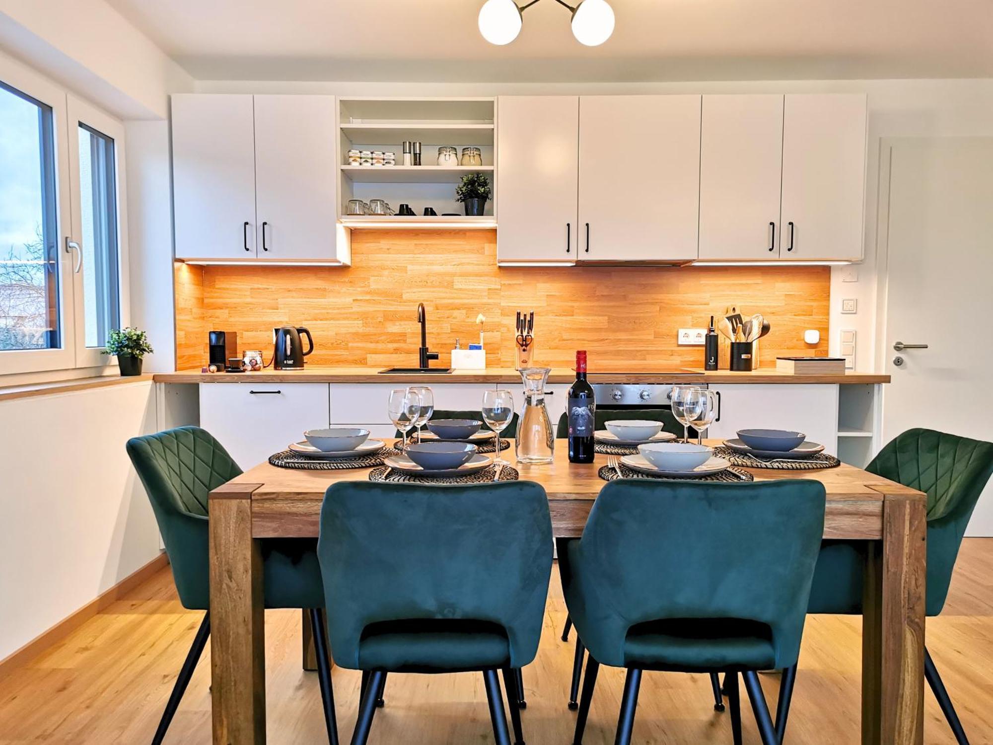 Fynbos Penthouse Deluxe, Balkon, Parkplatz Leilighet Straubing Eksteriør bilde