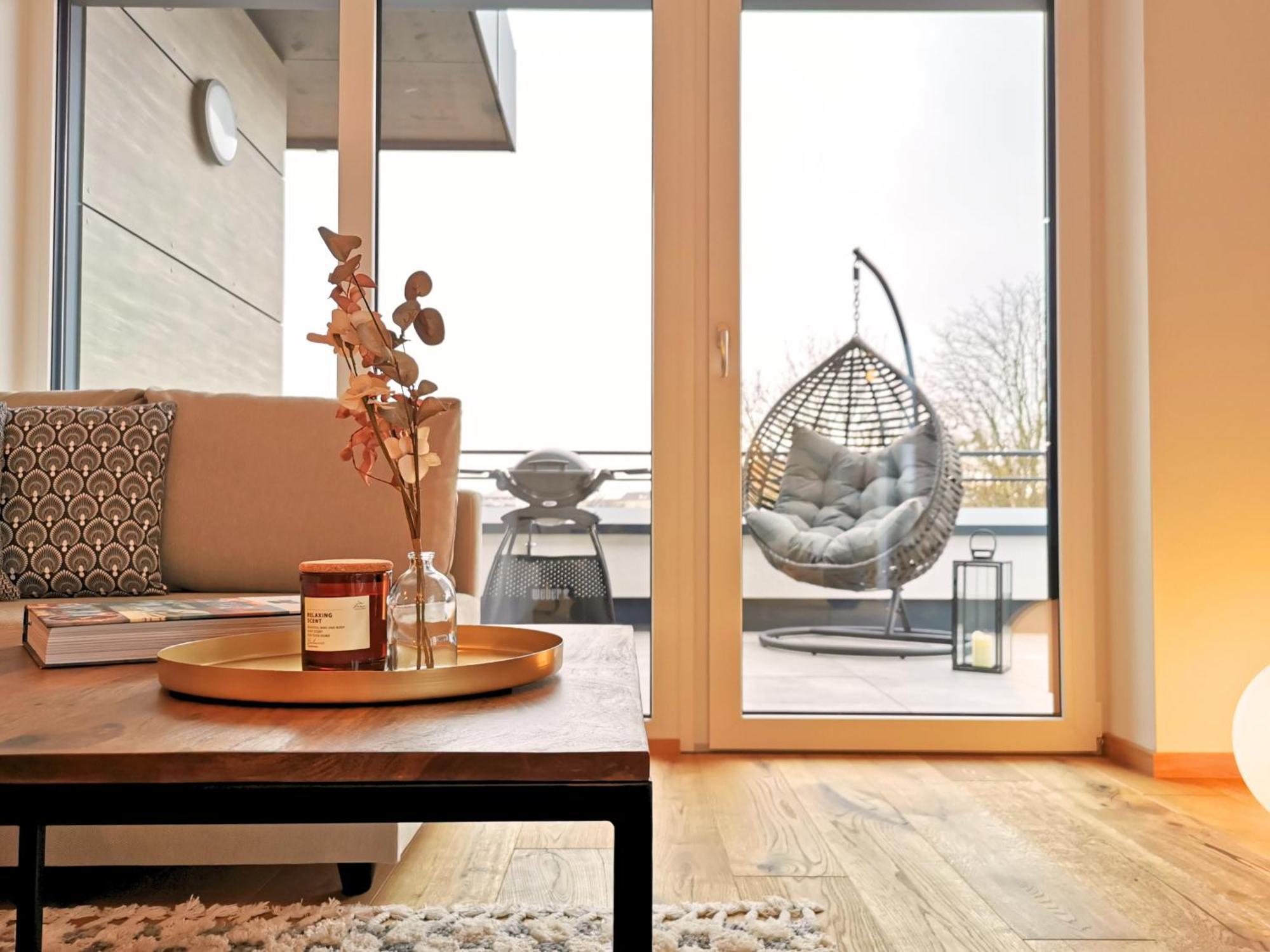 Fynbos Penthouse Deluxe, Balkon, Parkplatz Leilighet Straubing Eksteriør bilde